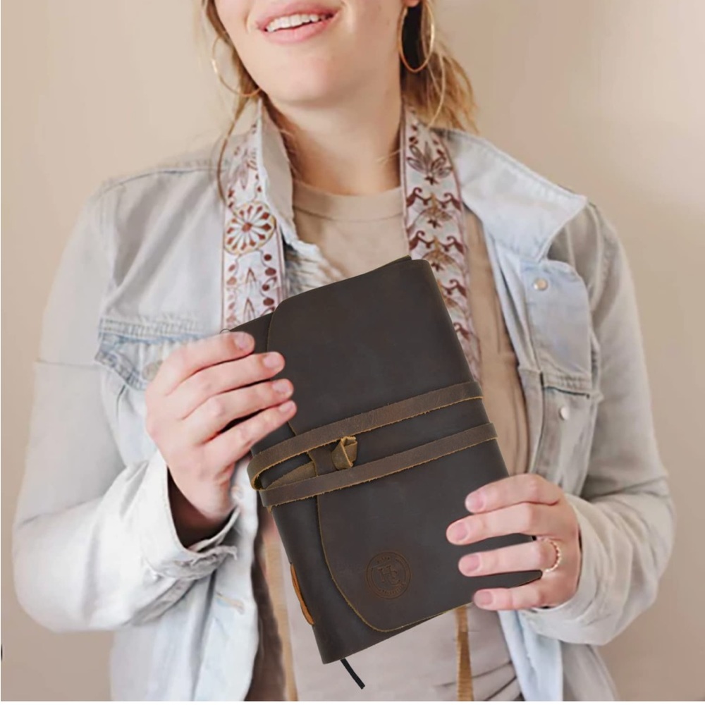 Hides Collective Leather Journal, Brown